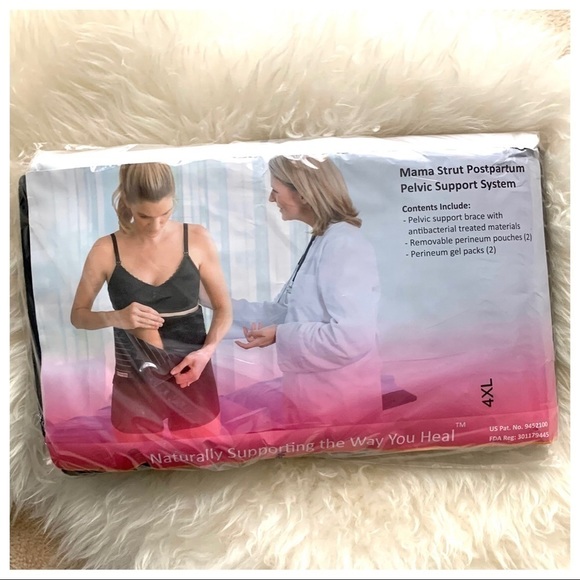 NWT Mama Strut by Pelv-Ice Postpartum Support Brace System Sizes 4XL & 2XL - Picture 2 of 12